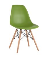 Стул Eames DSW зеленый x4 Stool Group