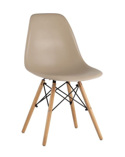 Стул Eames DSW бежевый x4 Stool Group