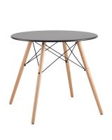 Стол Eames DSW D80 черный Stool Group