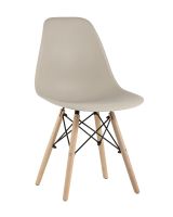 Стул Eames Style DSW бежевый x4 Stool Group