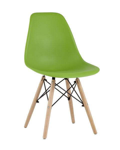 Стул Eames Style DSW зеленый x4 Stool Group