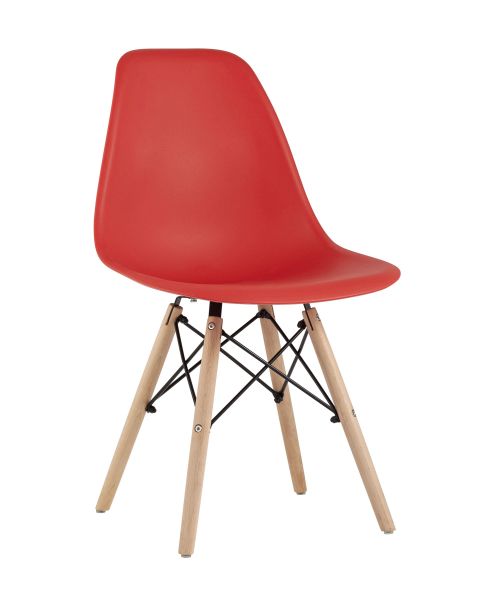 Стул Eames Style DSW красный x4 Stool Group