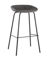 Стул барный Beetle Lite PU серый Stool Group