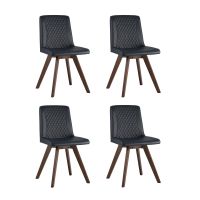 Стул MARTA PU синий 4 шт Stool Group