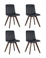 Стул MARTA PU синий 4 шт Stool Group