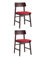 Стул ODEN красный 2 шт Stool Group