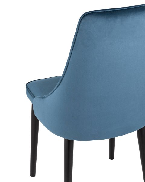 Стул Версаль велюр пыльно-синий Stool Group