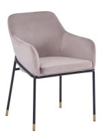 Стул Сандра велюр шампань Stool Group