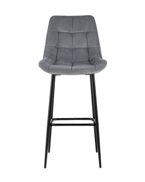 Стул барный Флекс велюр серый Stool Group УТ000025268