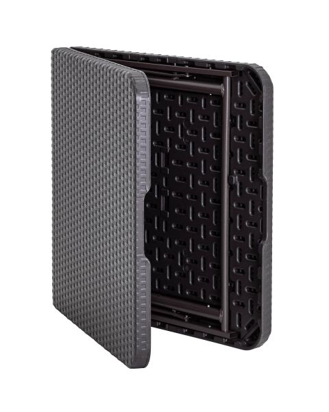 Стол складной чемодан пластиковый Кейт 120 коричневый Stool Group