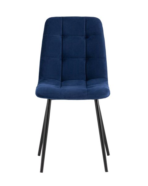 Стул Oliver велюр темно-синий Stool Group