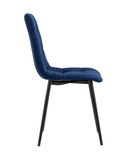 Стул Oliver велюр темно-синий Stool Group