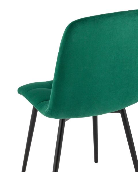 Стул Oliver велюр тёмно-зеленый Stool Group