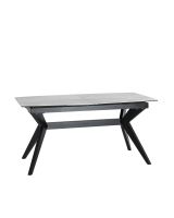 Стол обеденный Аркада раскладной 160-210x90 керамика темная Stool Group