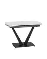 Стол обеденный Клео раскладной 120x80x80 керамика светлая Stool Group