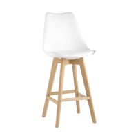 Стул барный FRANKFURT белый Stool Group