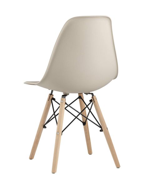 Стул Eames Style DSW бежевый Stool Group