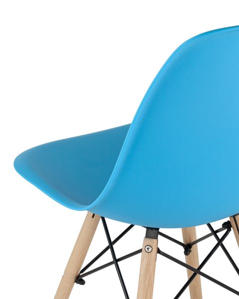 Стул Eames Style DSW бирюзовый Stool Group