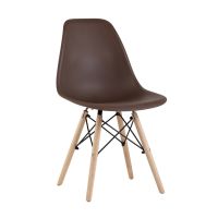 Стул Eames Style DSW коричневый Stool Group