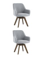 Стул вращающийся MANS серый 2 шт Stool Group