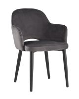 Стул Венера велюр серый Stool Group