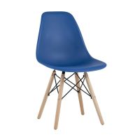 Стул Eames Style DSW синий Stool Group