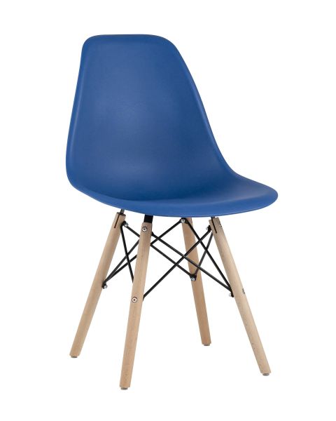 Стул Eames Style DSW синий Stool Group