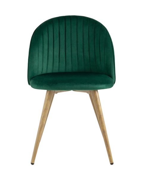 Стул Лион Страйпс велюр зеленый Stool Group