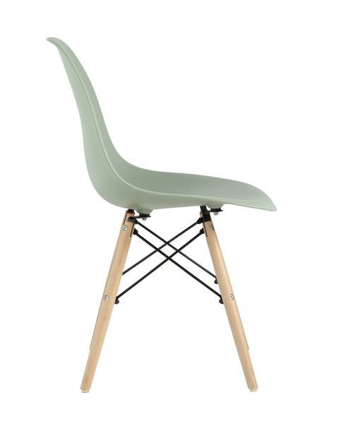 Стул Eames Style DSW серо-зеленый Stool Group