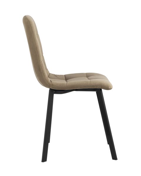 Стул Oliver Square велюр капучино Stool Group