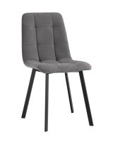 Стул Oliver Square велюр темно-серый Stool Group