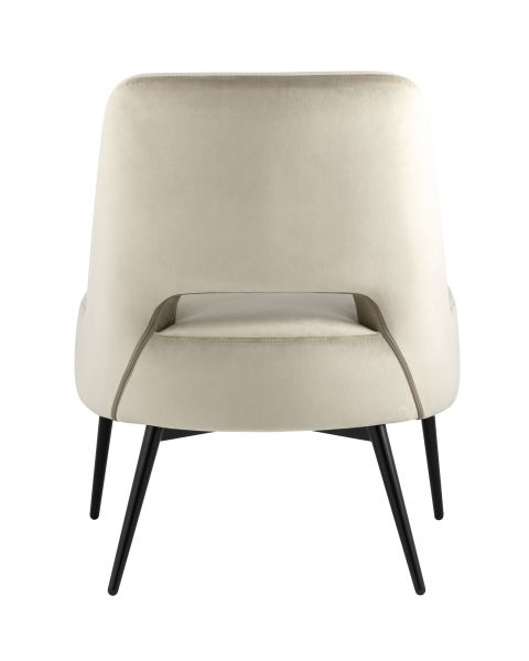 Кресло лаунж Бостон велюр бежевый Stool Group