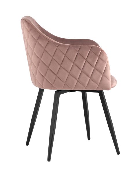 Стул Ника вращающийся велюр пыльно-розовый Stool Group