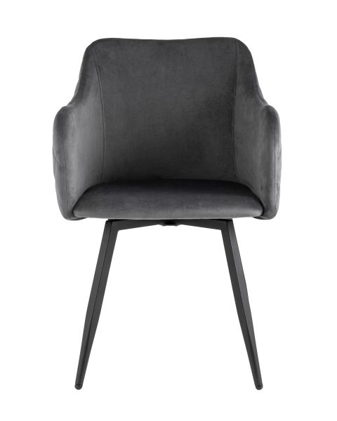 Стул Ника вращающийся велюр серый Stool Group