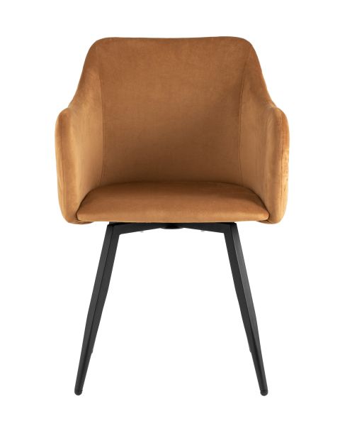 Стул Ника вращающийся велюр терракотовый Stool Group