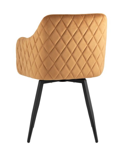 Стул Ника вращающийся велюр терракотовый Stool Group