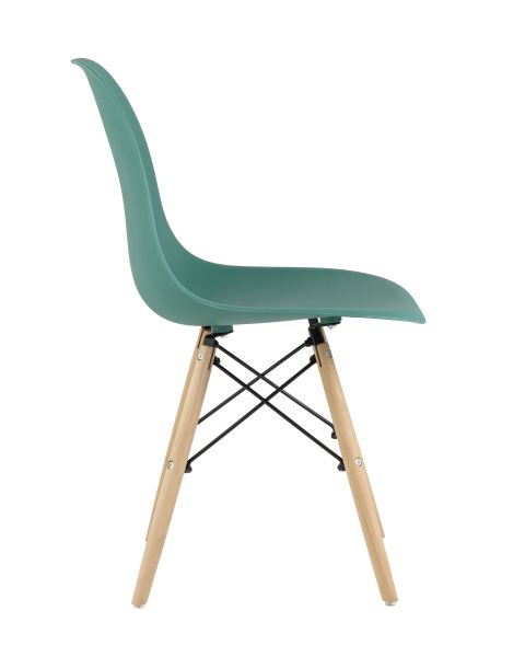 Стул Eames Style DSW серо-зеленый x4 Stool Group