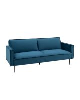 Диван прямой Кассель велюр синий Stool Group