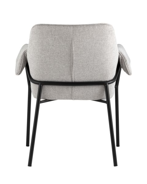 Кресло Бесс рогожка светло-серый Stool Group