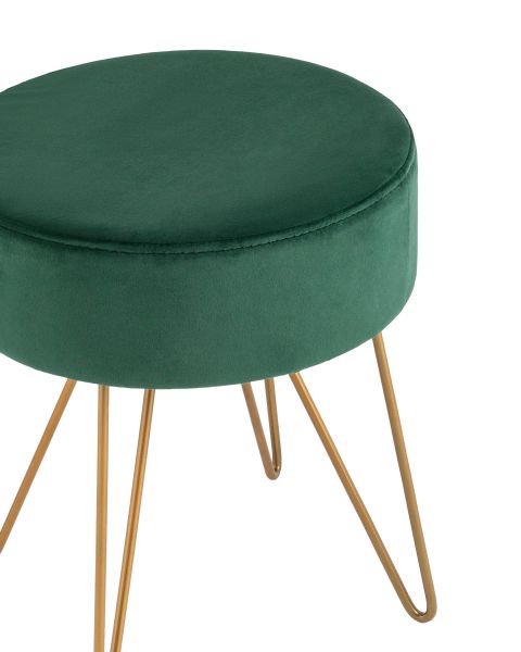 Пуф Спейси велюр зеленый Stool Group