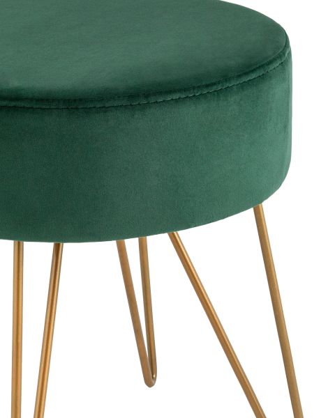 Пуф Спейси велюр зеленый Stool Group