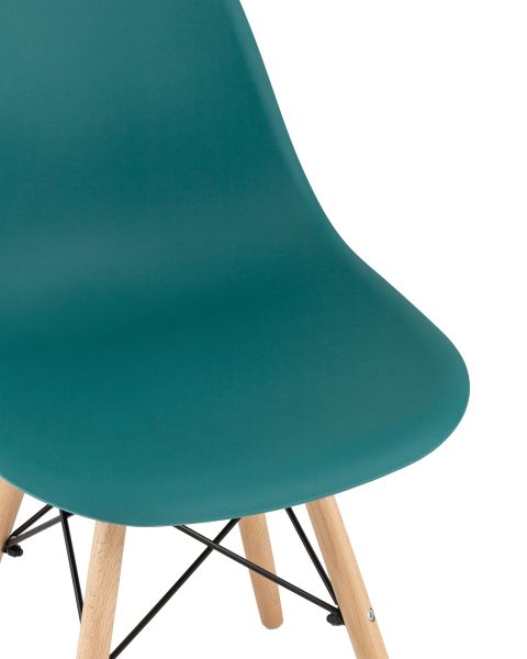 Стул Eames Style DSW темно-бирюзовый Stool Group