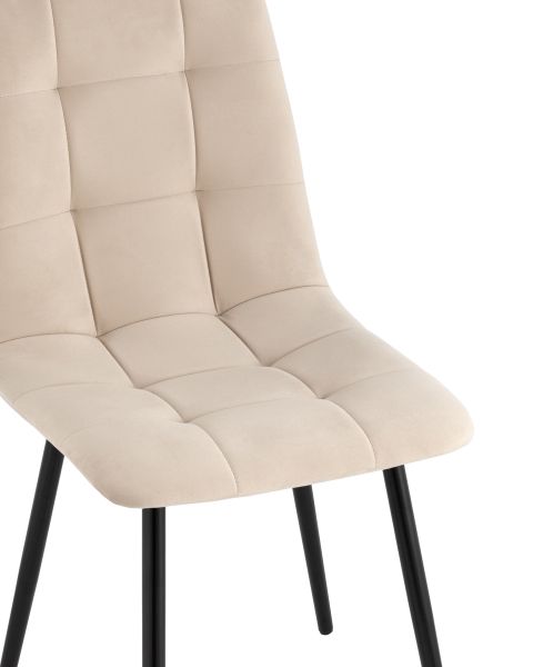 Стул Oliver велюр бежевый Stool Group