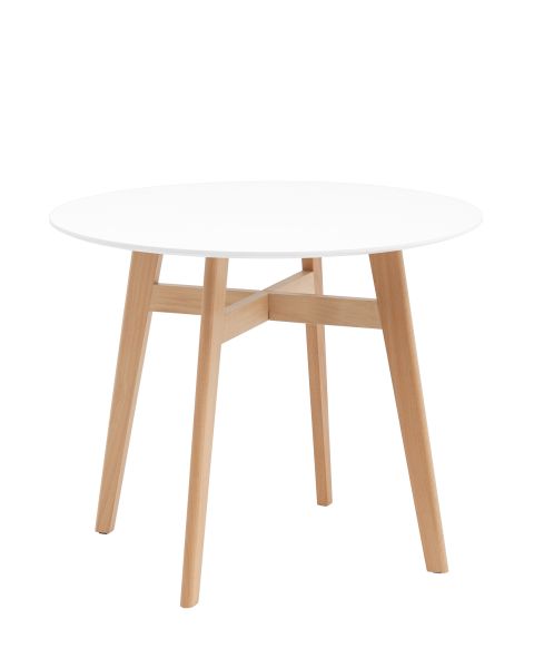 Стол обеденный Target Circle 90x90 белый Stool Group