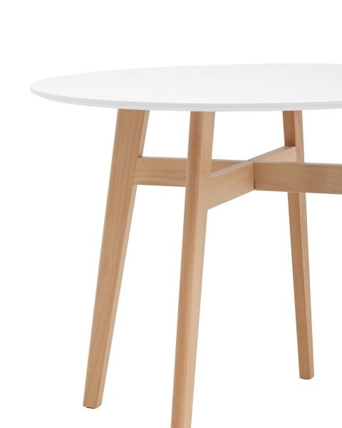 Стол обеденный Target Circle 90x90 белый Stool Group