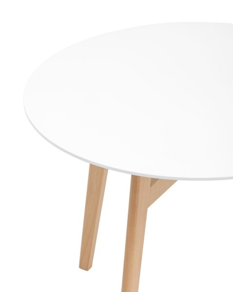 Стол обеденный Target Circle 90x90 белый Stool Group