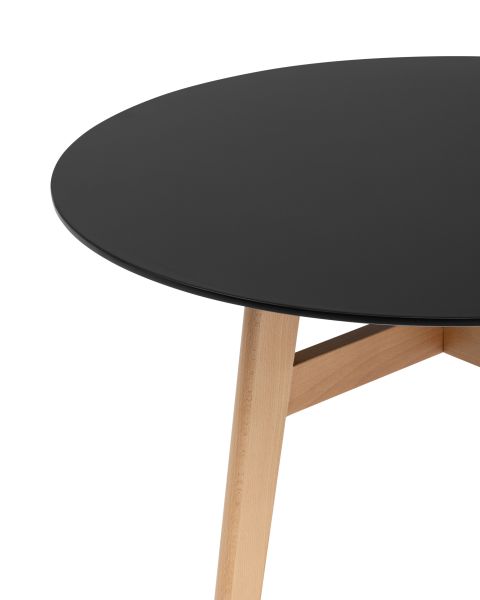 Стол обеденный Target Circle 90x90 черный Stool Group