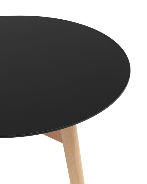 Стол обеденный Target Circle 90x90 черный Stool Group