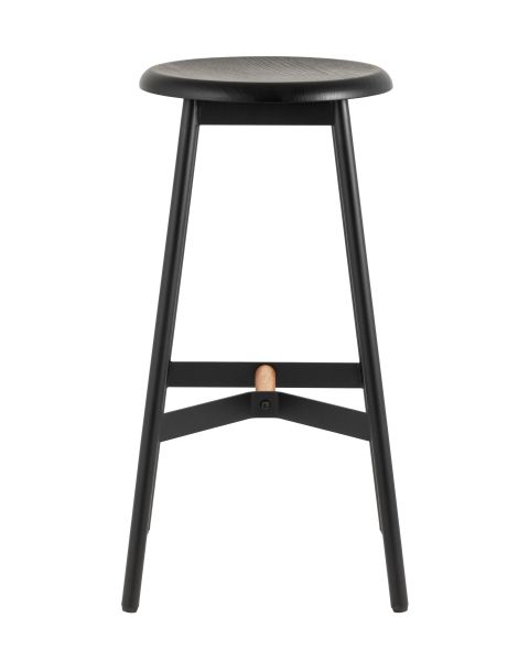 Стул барный Knobb черный Stool Group