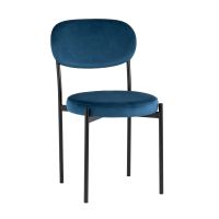 Стул Бриф NEW велюр синий Stool Group